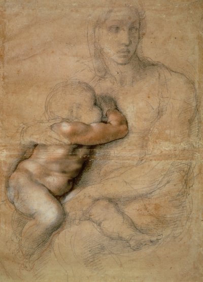 Madonna and Child by Michelangelo Buonarroti